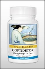 Paquete Copti-Detox 120 tabletas suplemento tradicional estándar