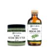 Paquete de cuidado natural Neem Zatural con aceite y manteca