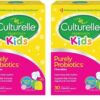 Paquete Culturelle Kids probiótico masticable sabor berries