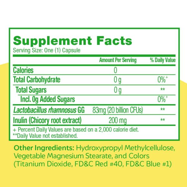 Gomitas probióticas diarias Culturelle sabor natural