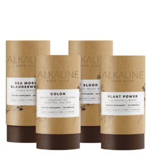 Paquete detox Alkaline Herb Shop cápsulas naturales