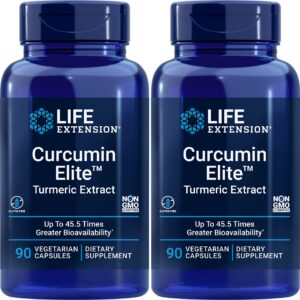 Version 1.0.0 Paquete doble curcumin elite extracto cúrcuma Life Extension
