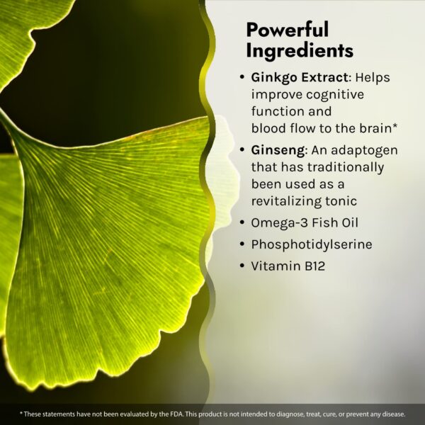 Paquete doble Irwin Naturals Claridad Mental 120 cápsulas