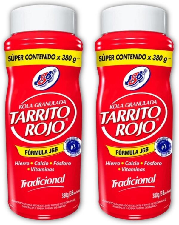 Paquete doble Kola Granulada Tradicional JGB 380 gramos