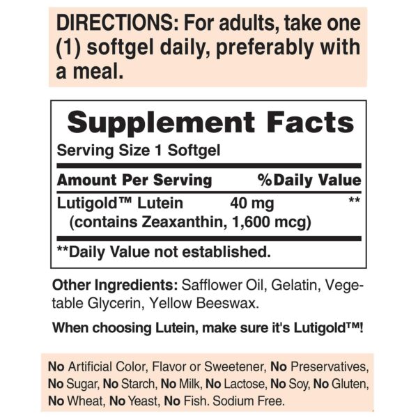 Version 1.0.0 Paquete doble de luteína y zeaxantina para salud ocular