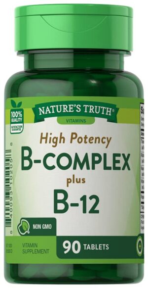 Version 1.0.0 Paquete doble Nature's Truth B-Complex alta potencia y B-12