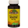Paquete doble de niacina Nature's Blend 500 mg