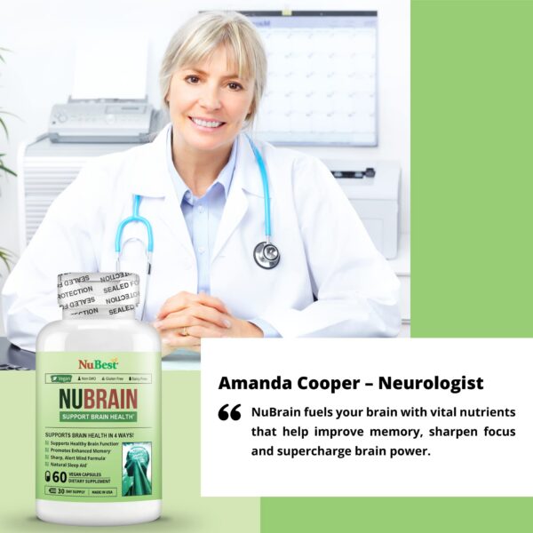 Version 1.0.0 Paquete doble NuBrain Booster mejora función cerebral