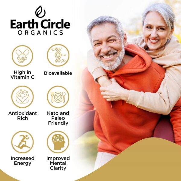 Paquete doble polvo Camu Camu Earth Circle Organics