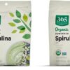 Version 1.0.0 Paquete doble de polvo de espirulina orgánica 365 Whole Foods