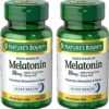Paquete doble tabletas Melatonina Nature's Bounty disolución rápida