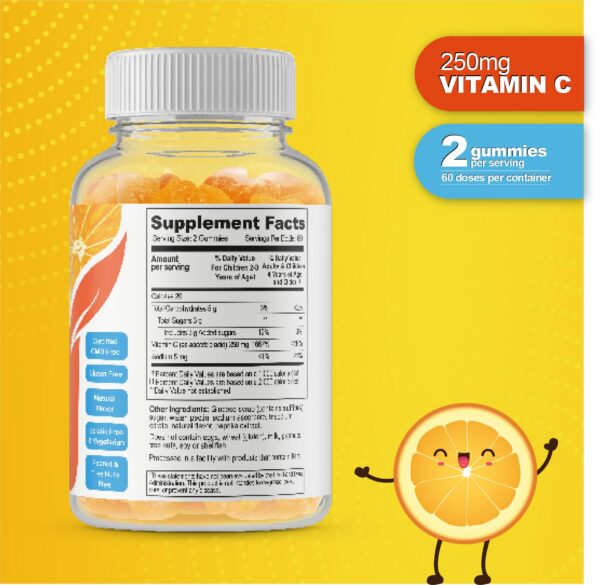 Version 1.0.0 Paquete Doctor's Finest vitamina C gomitas infantiles veganas