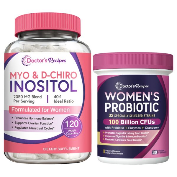 Version 1.0.0 Paquete Doctor's Recipes Microflora y Equilibrio Hormonal salud femenina