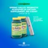 Paquete dos Spring Valley Acidophilus tabletas probiótico con organizador