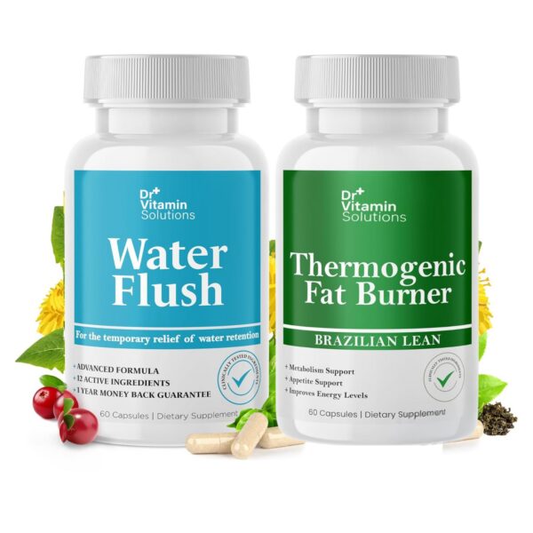 Paquete Dr Vitamin Solutions quemador grasa diurético 120 cápsulas