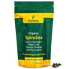 Paquete de espirulina orgánica Biogenesis 300 mini pastillas