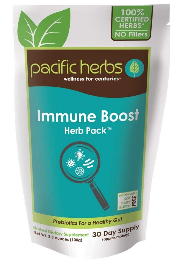 Paquete extracto herbal natural Pacific Herbs Impulso Inmunológico