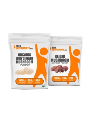 Version 1.0.0 Paquete de extracto de Melena de León y Reishi BulkSupplements