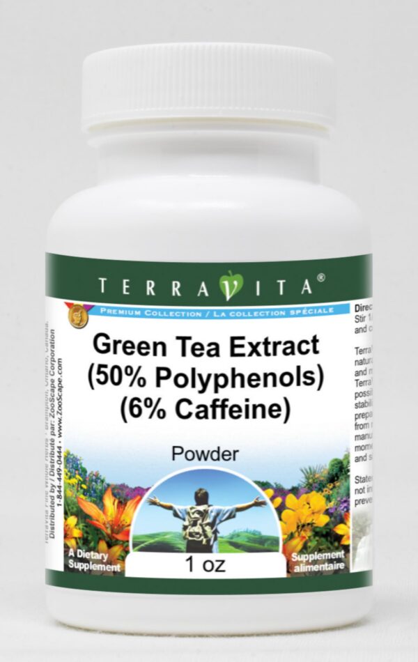 Paquete de tres extractos de té verde TerraVita 1 oz