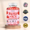 Paquete Facime gomitas keto 1000mg vinagre sidra manzana USA
