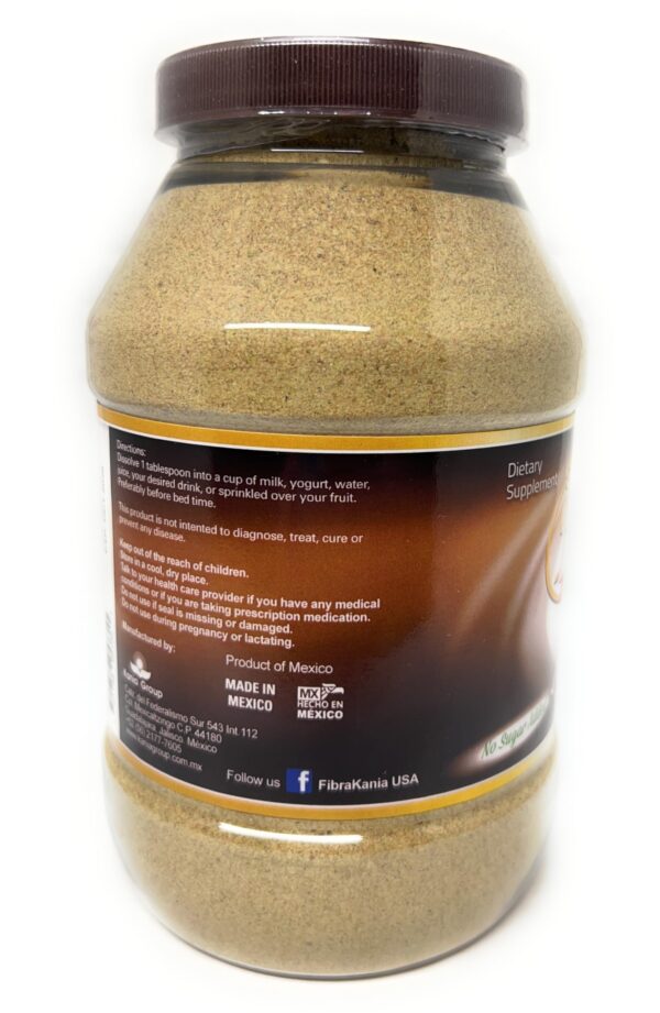 Paquete de fibra natural Fibra Kania polvo nuez pecan
