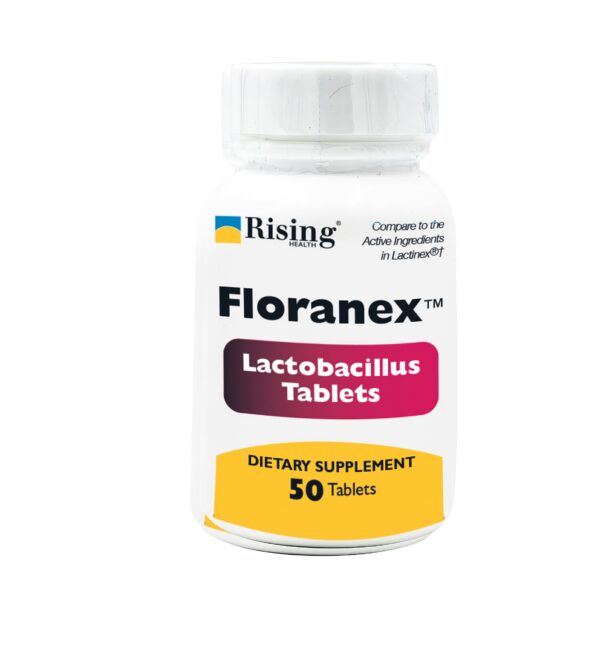 Version 1.0.0 Paquete de Floranex probiótico digestivo Rising Pharma