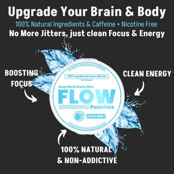 Paquete FlowPouches menta fresca 20 bolsitas