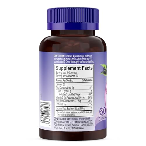 Paquete frontal gomitas Biobor saúco negro