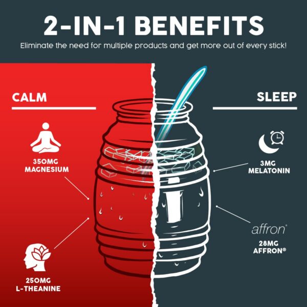 Salud mezcla calmante y sueño en polvo sabor ponche