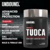 Paquete frontal Unbound Tudca NutraBio 60 cápsulas