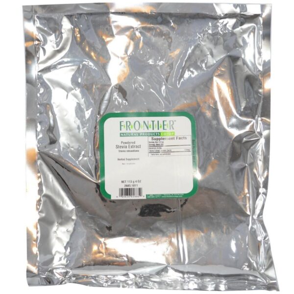 Paquete Frontier Co-op estevia en polvo para endulzar natural