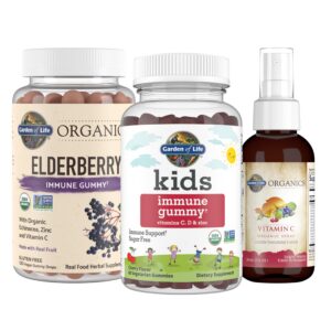 Paquete Garden of Life Apoyo Inmunológico con gomitas y spray