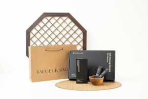 Paquete premium de 30 sobres ginseng rojo profundo TAEGEUK SAGYE