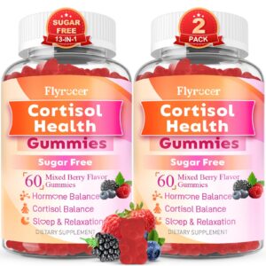 Paquete frontal de gominolas detox cortisol Flyrocer 13 en 1