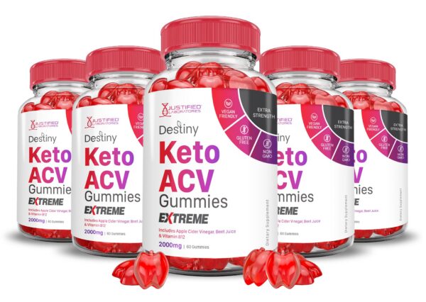 Paquete gominolas keto destiny acv 2000mg 300 unidades