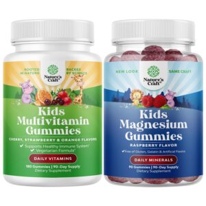 Paquete de gominolas multivitamínicas para niños Natures Craft