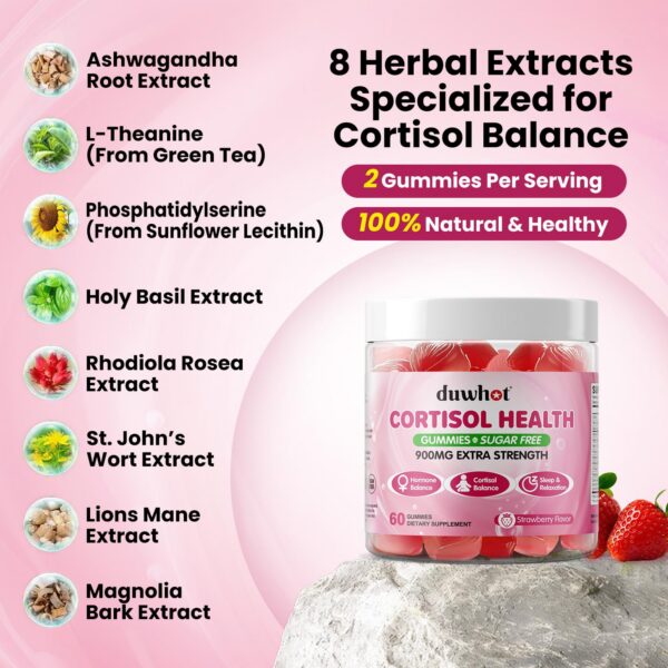 Version 1.0.0 Paquete gominolas naturales duwhot para manejo estrés