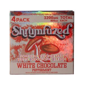 Paquete gominolas nootrópicas hongos Shrumfuzed 3200mg
