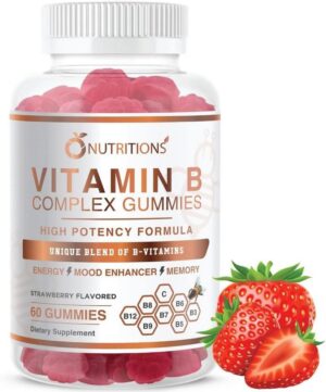 Paquete gominolas O NUTRITIONS vitamina B complejo