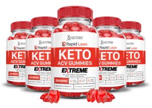 Paquete de gominolas Rapid Lean Keto ACV 2000mg veganas