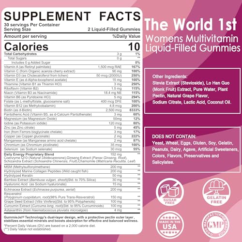 Suplemento natural LILICARE para energía diaria femenina