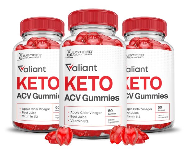 Paquete de gominolas Valiant Keto ACV 3 unidades