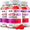 Paquete gomitas Ace Keto ACV control peso 180 unidades