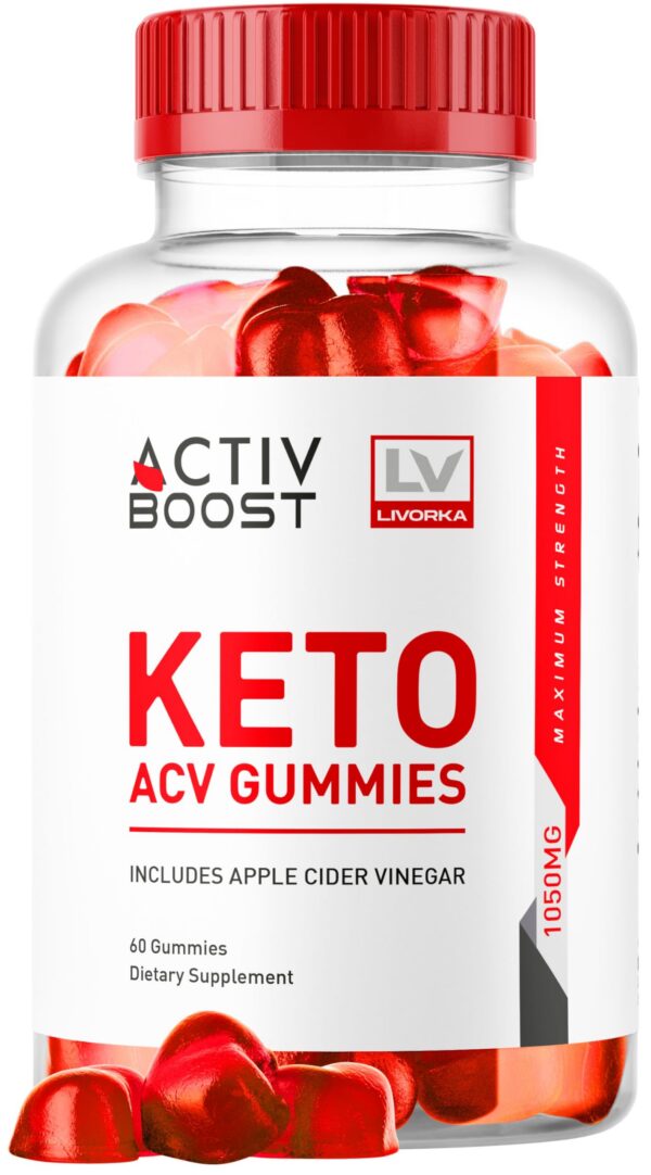 Paquete de gomitas ActivBoost Keto ACV 1050mg