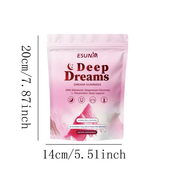 Version 1.0.0 Paquete de gomitas ESUNM apoyo para dormir