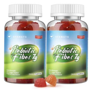 Paquete de gomitas de fibra AFXMATE para adultos 120 unidades