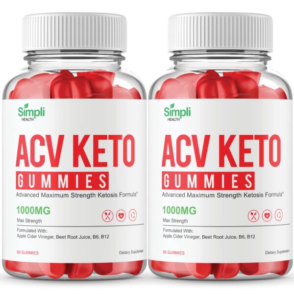 Version 1.0.0 Paquete de gomitas IDEAL PERFORMANCE ACV Keto Simpli Health 120 piezas