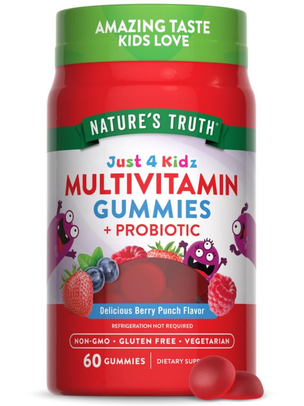 Paquete gomitas multivitamínicas Nature's Truth para niños