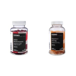 Paquete gomitas multivitamínico adulto Amazon Basics 150 unidades