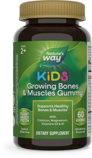 Paquete gomitas Nature's Way para huesos y músculos de niños